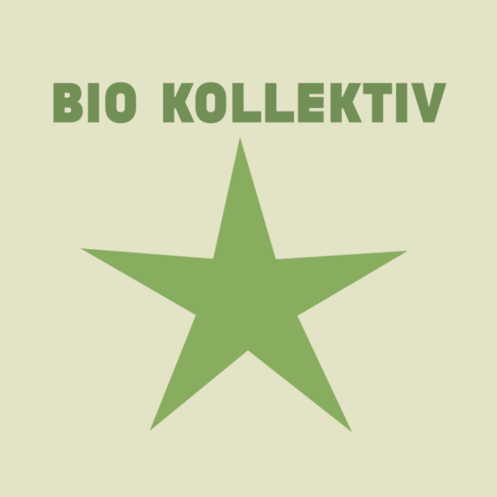 Ein grüner Stern steht für Bio Kollektiv