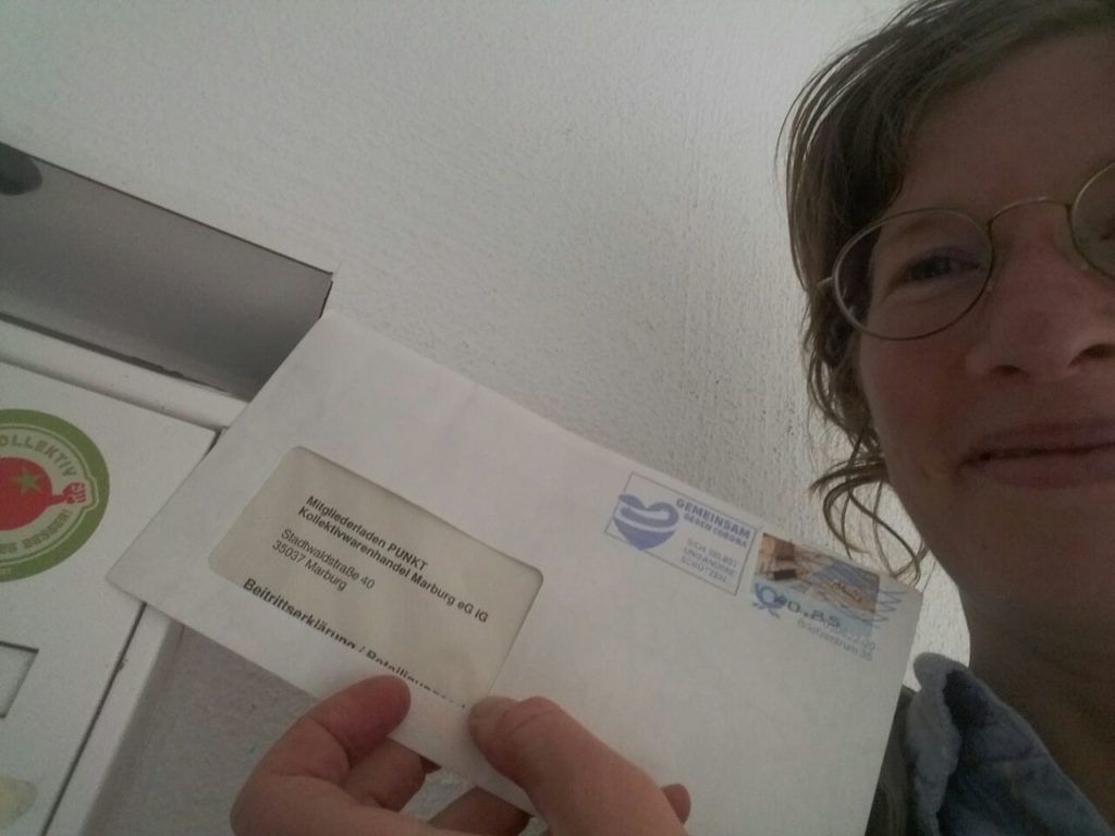 Mitgliederladen PUNKT Mitgliedsantrag